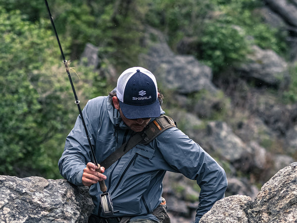 Finding fishable water in Montana in the Skwala Icon Cap and Carbon Collection kit.