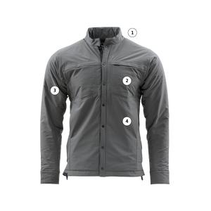 Tech feature callouts for the Fusion Snap T from Skwala Fishing.