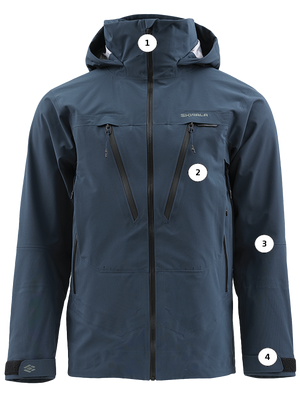 ELUANSHI Waterproof Breathable Fly Fishing Clothes Wader Jacket