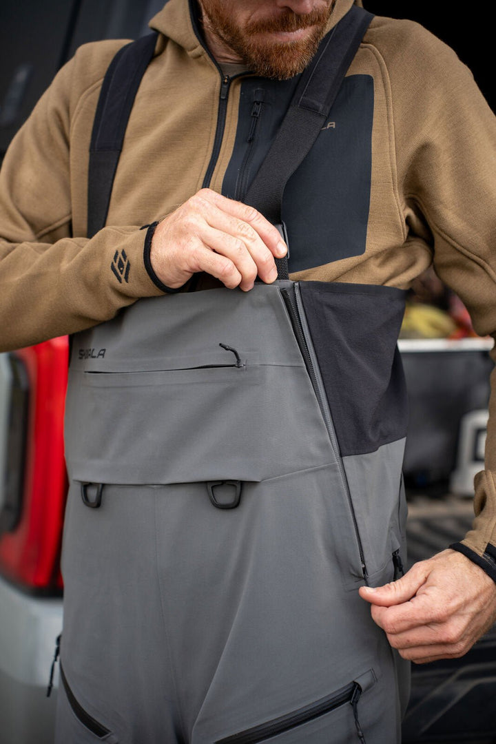 RS Fly Fishing Bib | Breathable Waterproof Wading Bib | Skwala Fishing