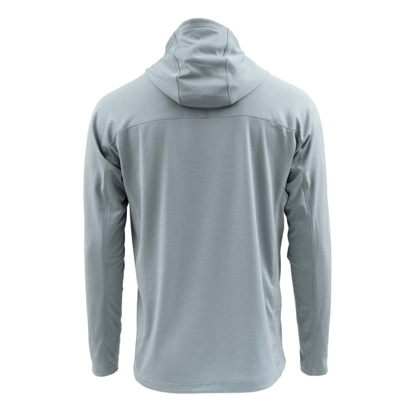 Rear facing, hero image of the Sol Hoody. Color: slate