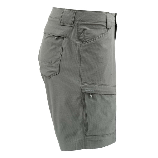 45 degree, hero image of the Sol Short. Color: charcoal