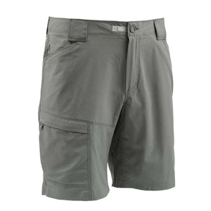 Quartering, hero image of the Sol Short. Color: charcoal