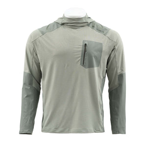 Front facing, hero image of the Sol Tactical Hoody. Color: Sage/Spruce