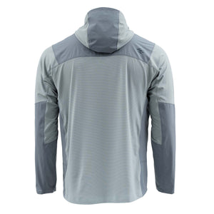 Rear facing, hero image of the Sol Tactical Hoody. Color: Slate/Storm